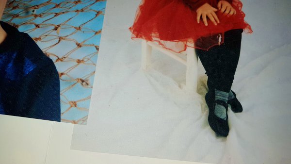 Linen Surface Embossed Photo